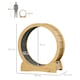 image 4 of PawHut Cat Exercise Wheel, 30 inch Running Treadmill with Brake, Natural