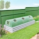 image 8 of Outsunny PE Mini Greenhouse, 3 M Portable Tunnel Green House w 5 Mesh Windows