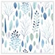 image 1 of Winter branches & leaves (Picture Frame) White | XL