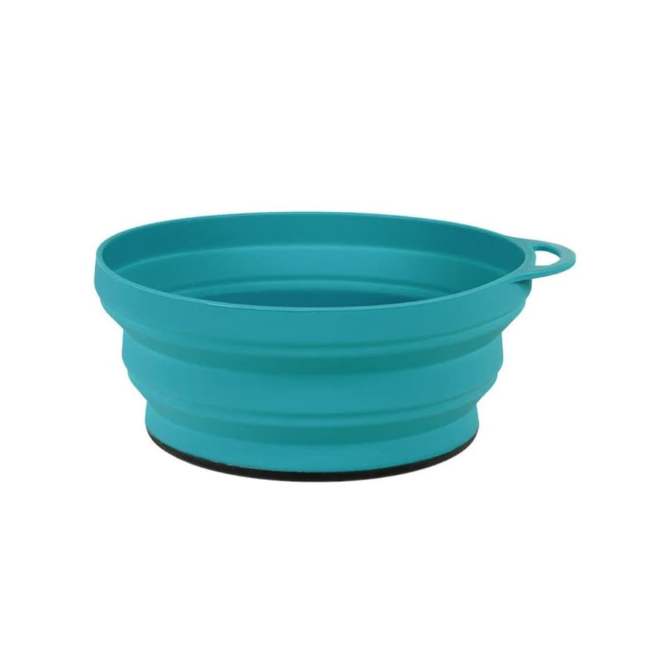 image 1 of Lifeventure Ellipse Silicone Collapsible Bowl - Teal