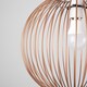 image 3 of ValueLights Faraday Copper Ceiling Pendant Shade & Bulb