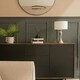 image 3 of ValueLights Brushed Chrome Table Lamp