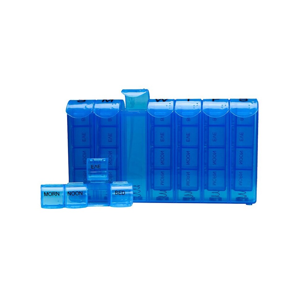image 1 of Lifemax Weekly Four Dose Pill Organiser