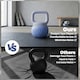image 6 of SPORTNOW Soft Kettlebell, 10kg Kettle Bell with Anti-Slip Grip for Home Gym | Blue | Blue | 10