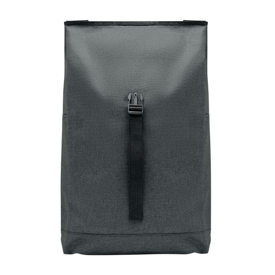 image 1 of MidOcean Udine Two Tone RPET Backpack - Black - One Size Black