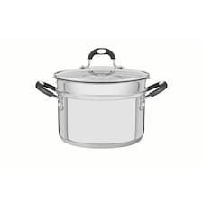 Tramontina Stainless Steel 2 Pcs. Steamer Set