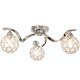 image 2 of Zana 3 Light Semi Flush Ceiling Light