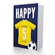 image 2 of Football Strip Kit Yellow Jersey Top 5 Year Old Child Kids 5th Birthday Card