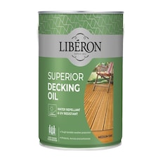 Liberon Superior Decking Oil Medium Oak 2.5 litre
