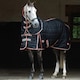 image 2 of Weatherbeeta Comfitec Channel Quilt Therapy Tec Detach-a-neck Medium Rug - Black/Silver/Red - 5ft 6