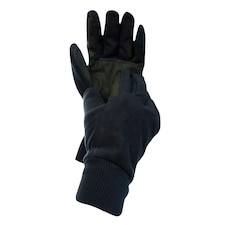 Dublin Unisex Everyday Showerproof Polar Fleece Riding Gloves - Navy - Adults Xlarge Blue | Adults Xlarge