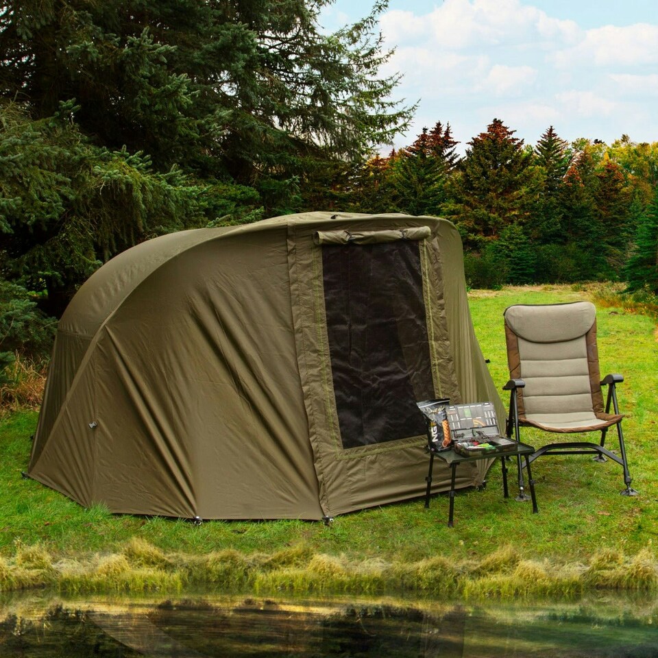 image 1 of Fishing Bivvy 2-Man / 300cm with Overwrap