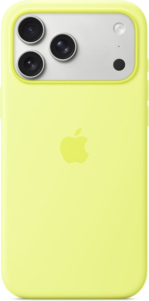 Apple Silicone Case with MagSafe for iPhone 17 Pro Max 6.9 Neon