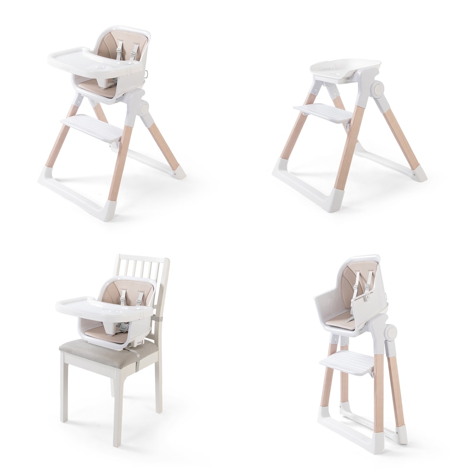 image 1 of Red Kite Feed Me Orbit Highchair - White | White | White | One Size | 1