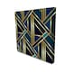 image 1 of Golden Art Deco (Canvas Print) 101 x 101 x 4cm