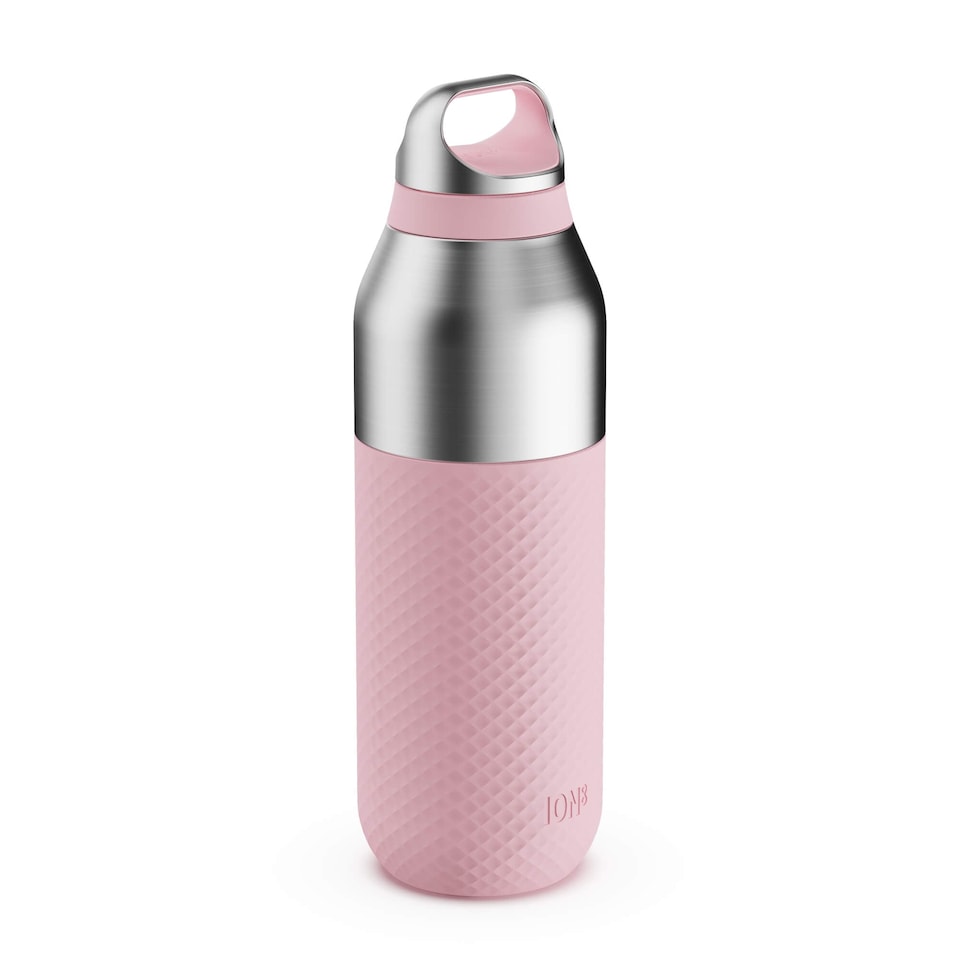 ION8 ROAM Insulated Steel Water Bottle, Rubberised, 835ml / 28oz
