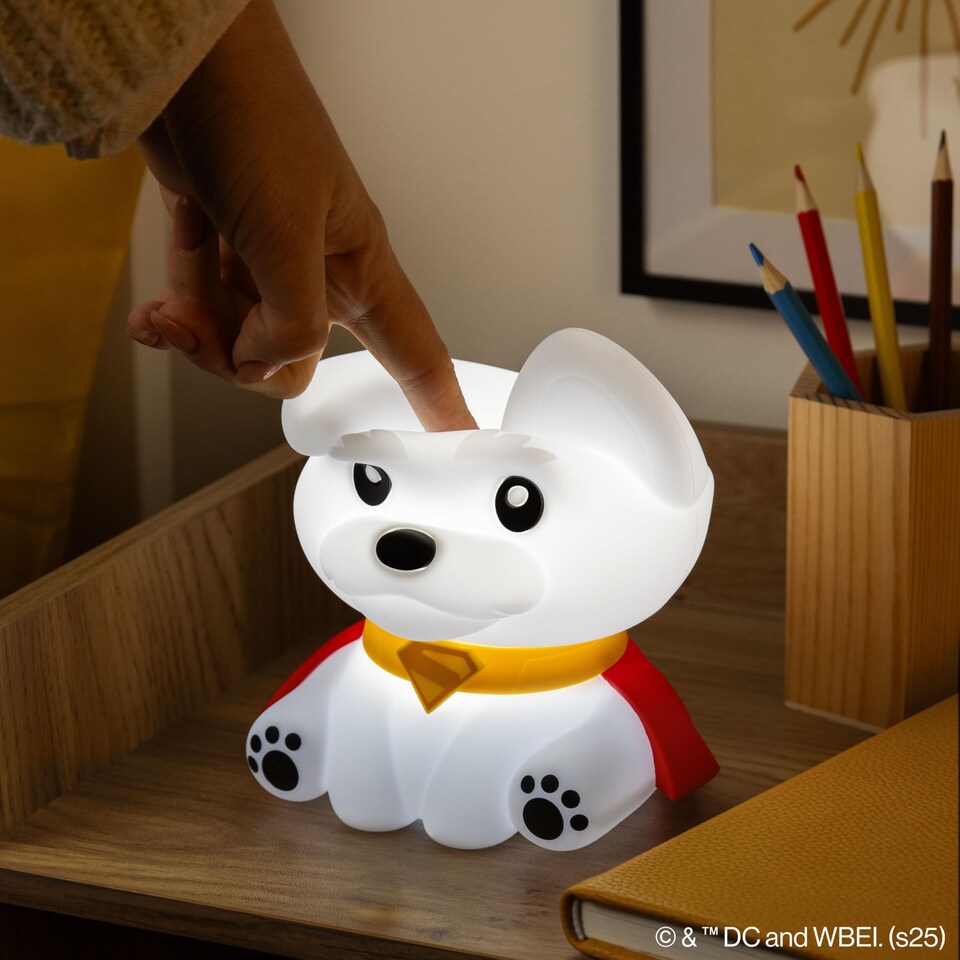 image 1 of Krypto SquishyGlo Silicone Light Rechargeable