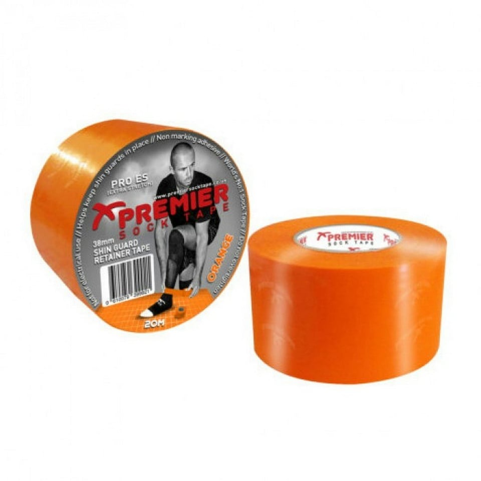 image 1 of Premier Shin Guard Tape - Orange - One Size