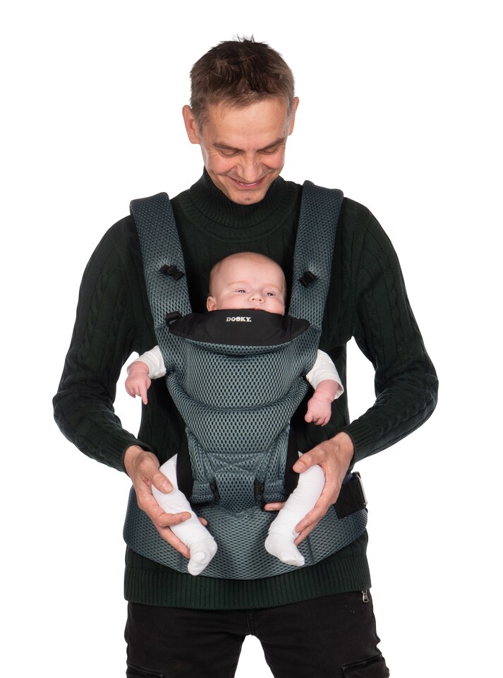 image 1 of Dooky Urban Comfort Carrier Grey Sapphire