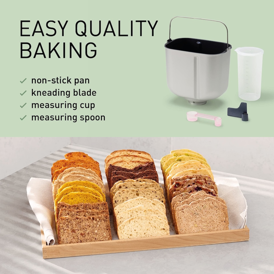 image 1 of Panasonic SD-B2510 Automatic Breadmaker, with Gluten Free Programme - White