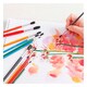 image 3 of Pack of 12 Assorted Size Wooden Handle Wool Hair Artist Paint Brushes
