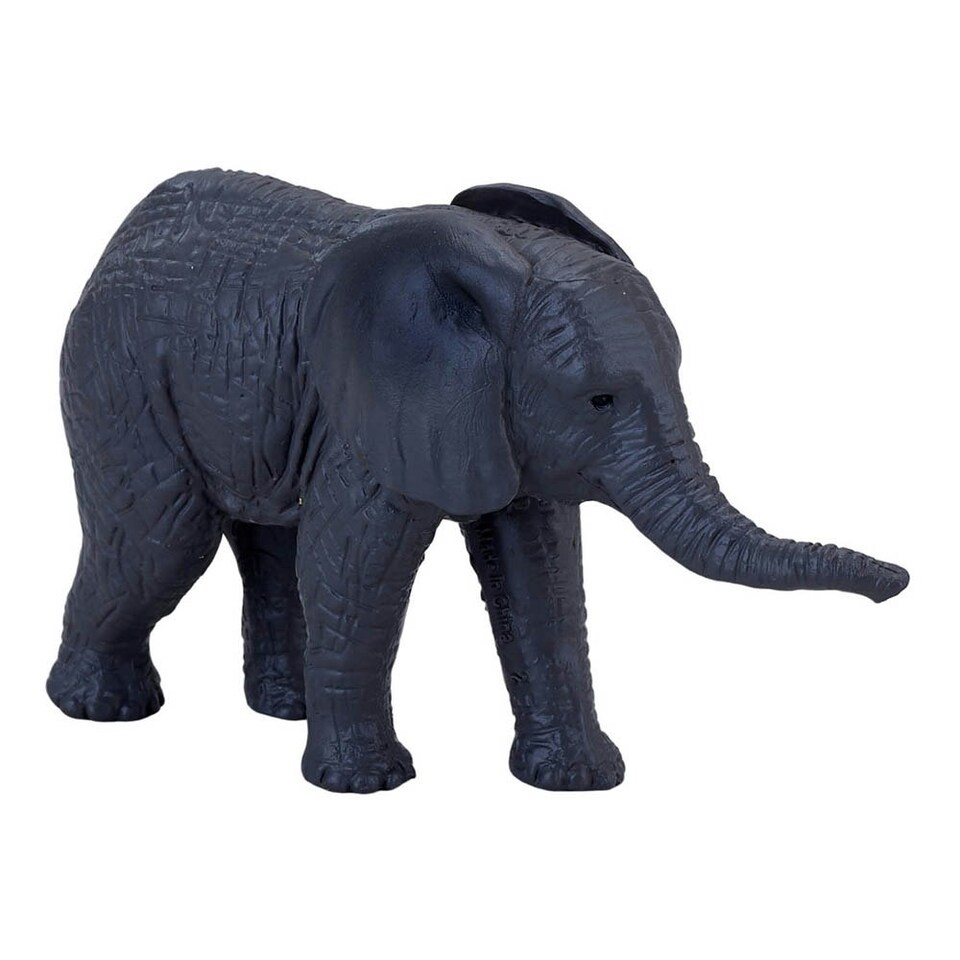 image 1 of MOJO Wildlife & Woodland African Elephant Calf Toy Figure, Grey (387190)