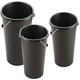 image 2 of 3 x 14L Cement Mixing Concrete Home Garage Building Home Garden Black Buckets
