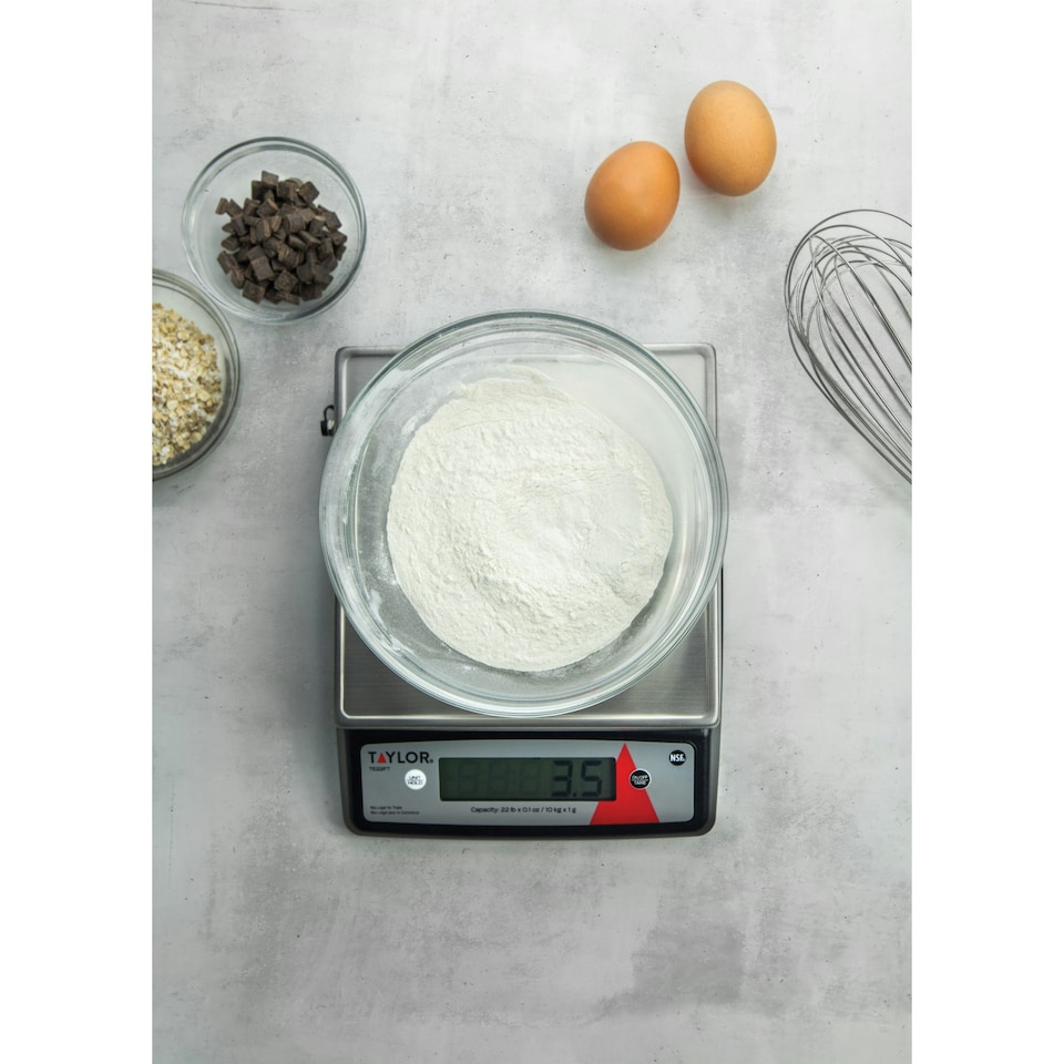 image 1 of Taylor Kitchen Scale Stainless Steel 10kg