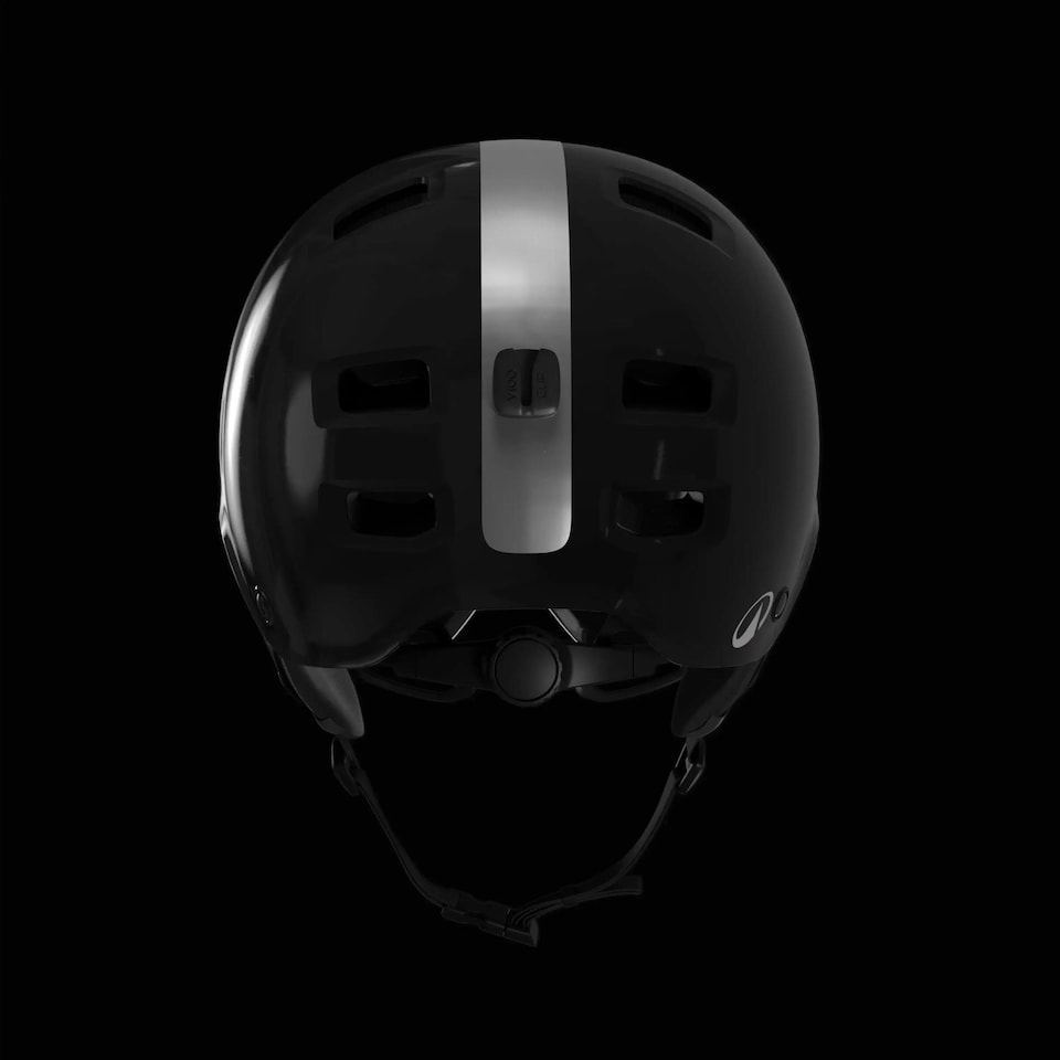 image 1 of Decathlon City Cycling Helmet with Visor 580