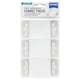 image 1 of Pack of 50 51x50mm Adhesive Euro Hole Hang Tags by Concept