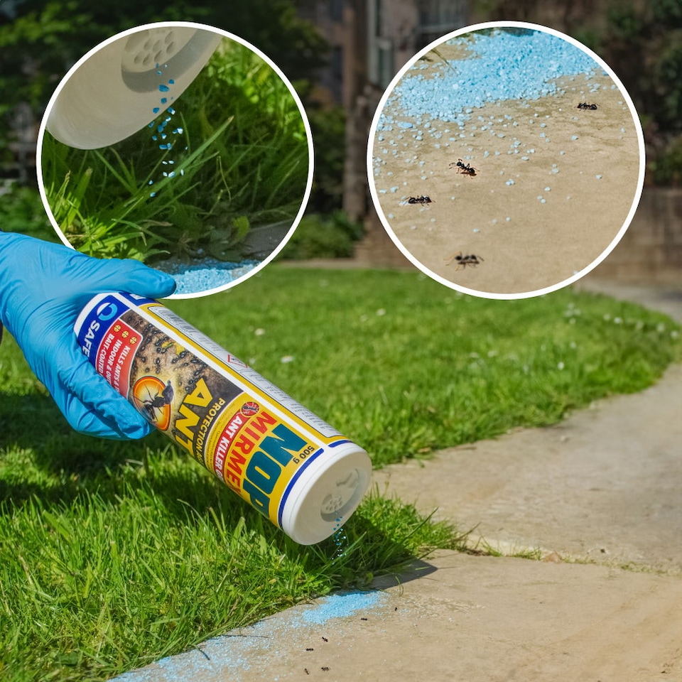 image 1 of NOPE Ant Killer Bait Powder Granules 500g x 2 Pack for Indoors and Outdoors: Targeted Ant Nest Killer