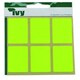 image 5 of Pack of 24 Yellow Fluorescent 25x50mm Rectangular Labels