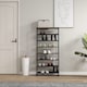 image 7 of HOMCOM 8-Tier Shoe Rack, Shoe Storage Organizer with Mesh Shelves, Free Standing Shoe Shelf Stand for 21-24 Pairs of Shoes for Entryway, Hallway, Closet, Grey