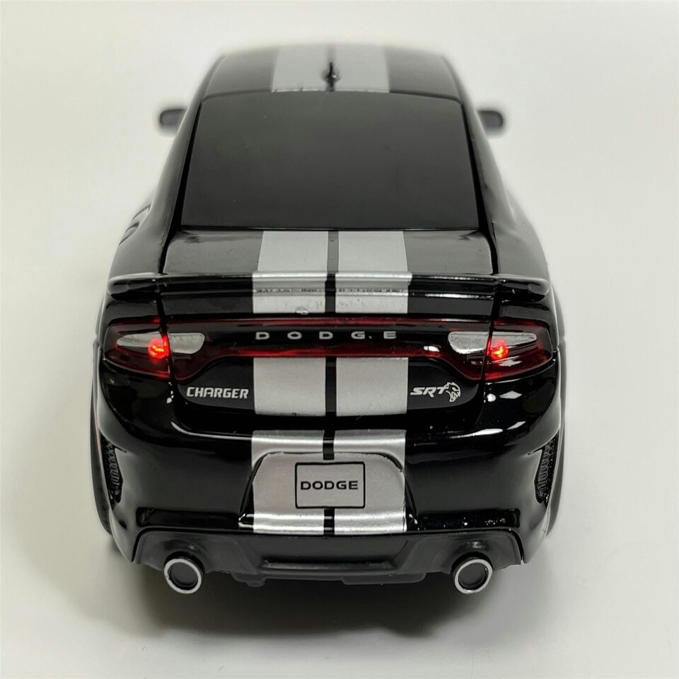 image 1 of Dodge Charger Black LHD 1:32 Scale Light & Sound Tayumo 32145014