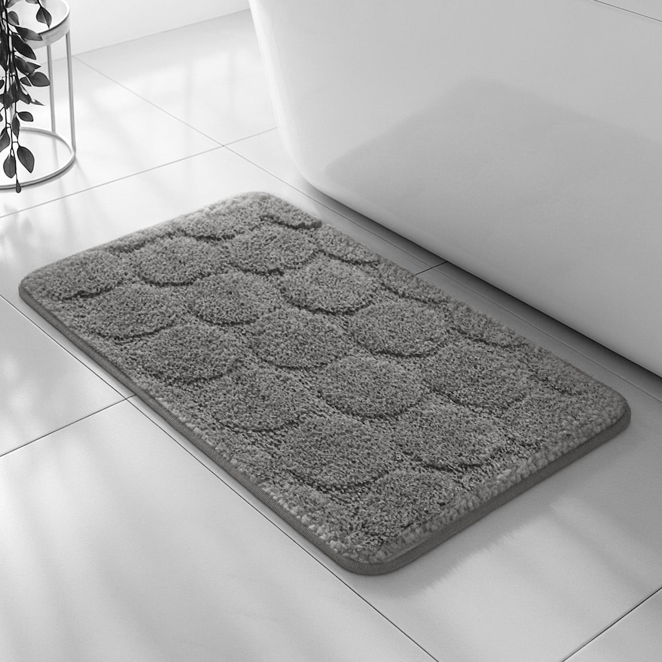 image 1 of Velosso Cobla Bath/ Pedestal Mat Cashmere Feel