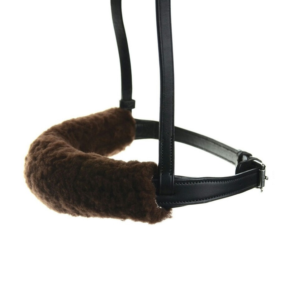 image 1 of HyCOMFORT Noseband Cover - Brown - One Size