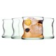 image 1 of Pasabache Aware Amorf Recycled Glass Tumblers - 340ml - Green - Pack of 4 | Green | Green