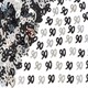 image 4 of 90th Confetti Black & Silver 14G 2PK