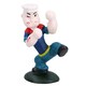 image 1 of Kung Fu Popeye Sailor Man Mascot Figure Statue Cast Iron Metal Decoration