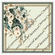 image 1 of Flowers & chain links (Picture Frame) White | M