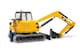 image 6 of Bruder Cat Mini excavator with worker Tracked Excavator Model