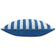 image 3 of furn. Deck Stripe Woven White/Blue Outdoor Cushion 59 x 59 cm | Multi