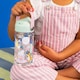 image 5 of Floss & Rock Clear Drink Bottle 450ml - Enchanted Multi | One Size