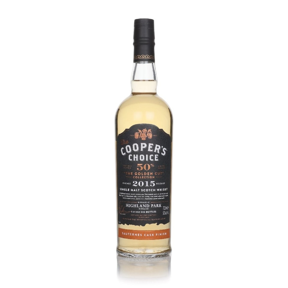 image 1 of Highland Park 9 Year Old 2015 - The Cooper's Choice The Golden Cut Collection (The Vintage Malt Whisky Co.) | Clear