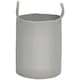 image 6 of HOMCOM 36L Cotton Rope Laundry Basket with Handles for Pillows Clothes Grey