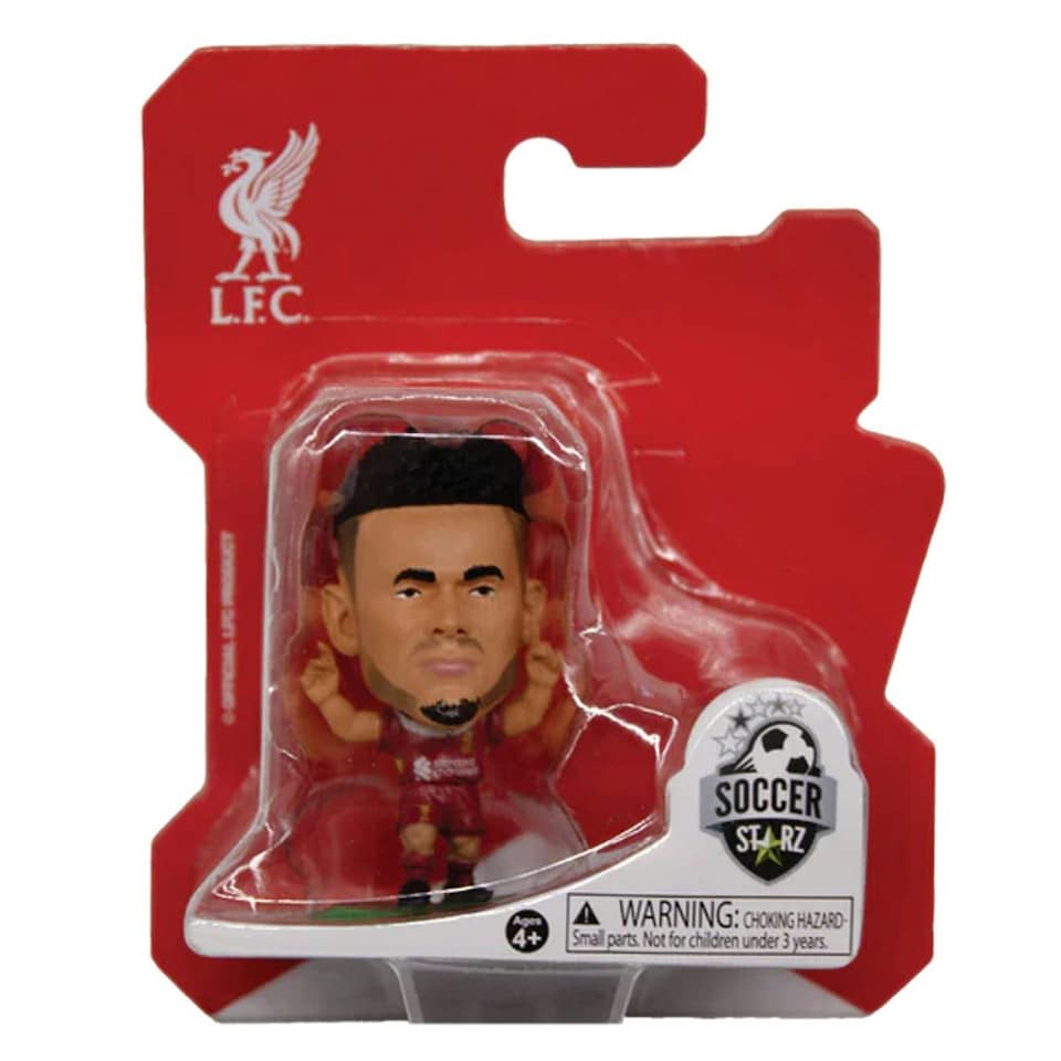 image 1 of Liverpool FC Luis Díaz 2025 SoccerStarz Football Figurine - Red/Green/Gold - One Size