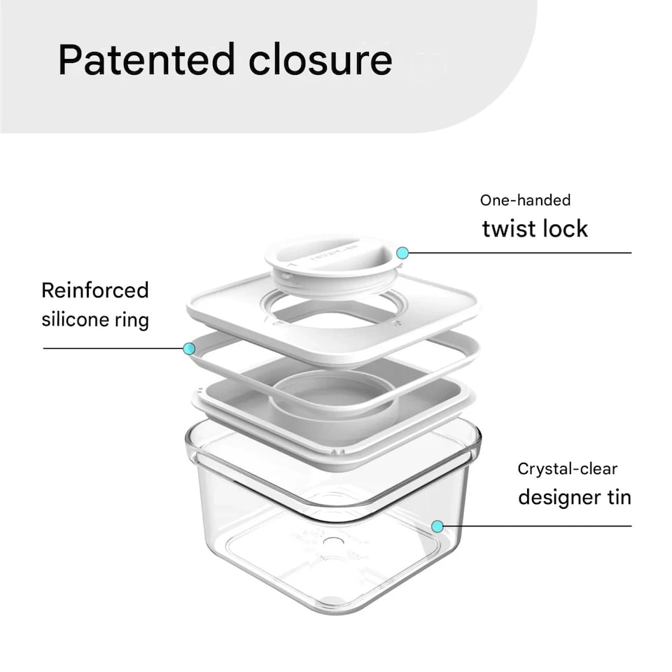 image 1 of NEOFLAM Smart Seal Airtight Food Storage Container 550ml