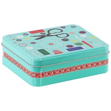 GEEZY Sewing Kit Portable Travel Storage Box Green