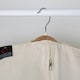 image 7 of 3 x Deluxe 100% Natural Zipped Cotton Dress Cover (Approx. 129 x 57 cms) Cream