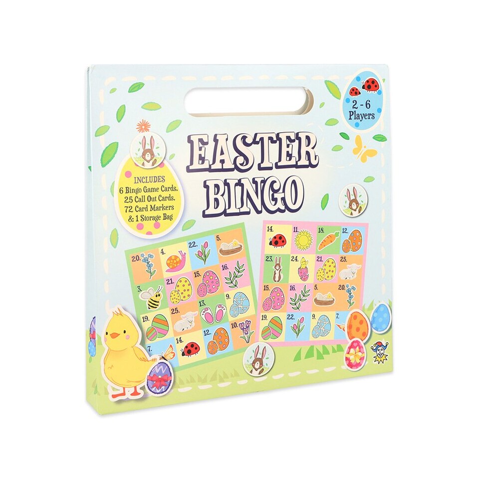 image 1 of Easter Bingo Pack Game for 6 Players